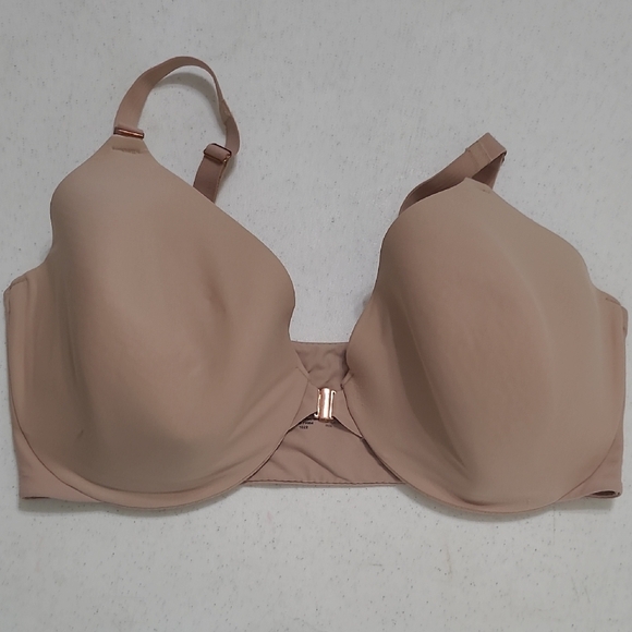 Soma Tan Bodify Perfect Coverage Underwire Front Closure Bra size 40DDD - Picture 1 of 6